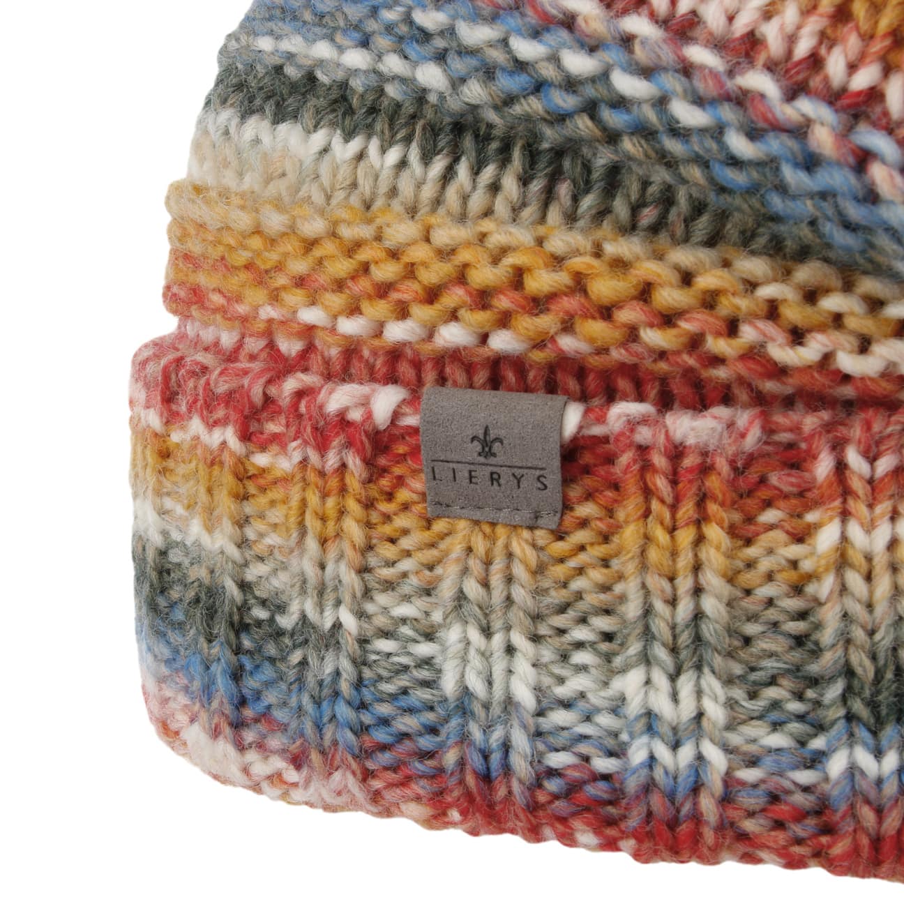 Lierys Bernardo Oversize Knit Hat - Soft Chunky Cable Knit Beanie for Women & Men | Winter Warm Slouchy Hat for Outdoor Activities, Skiing & Casual Wear