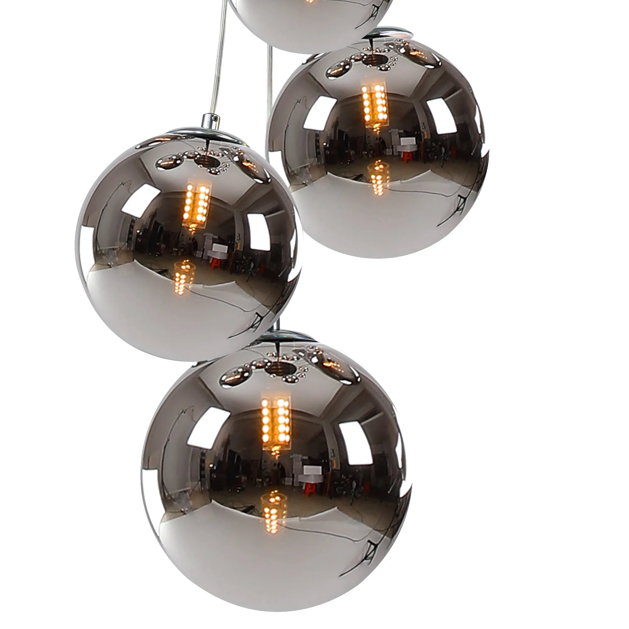 Modern Austin 5-Light Cluster Pendant with G9 Base - Elegant Ceiling Lighting for Dining Room, Kitchen Island, or Entryway