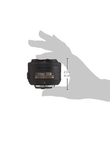 Nikon 35mm f/1.8G AF-S DX Lens for DSLR Cameras - Perfect for Portrait, Low Light & Street Photography