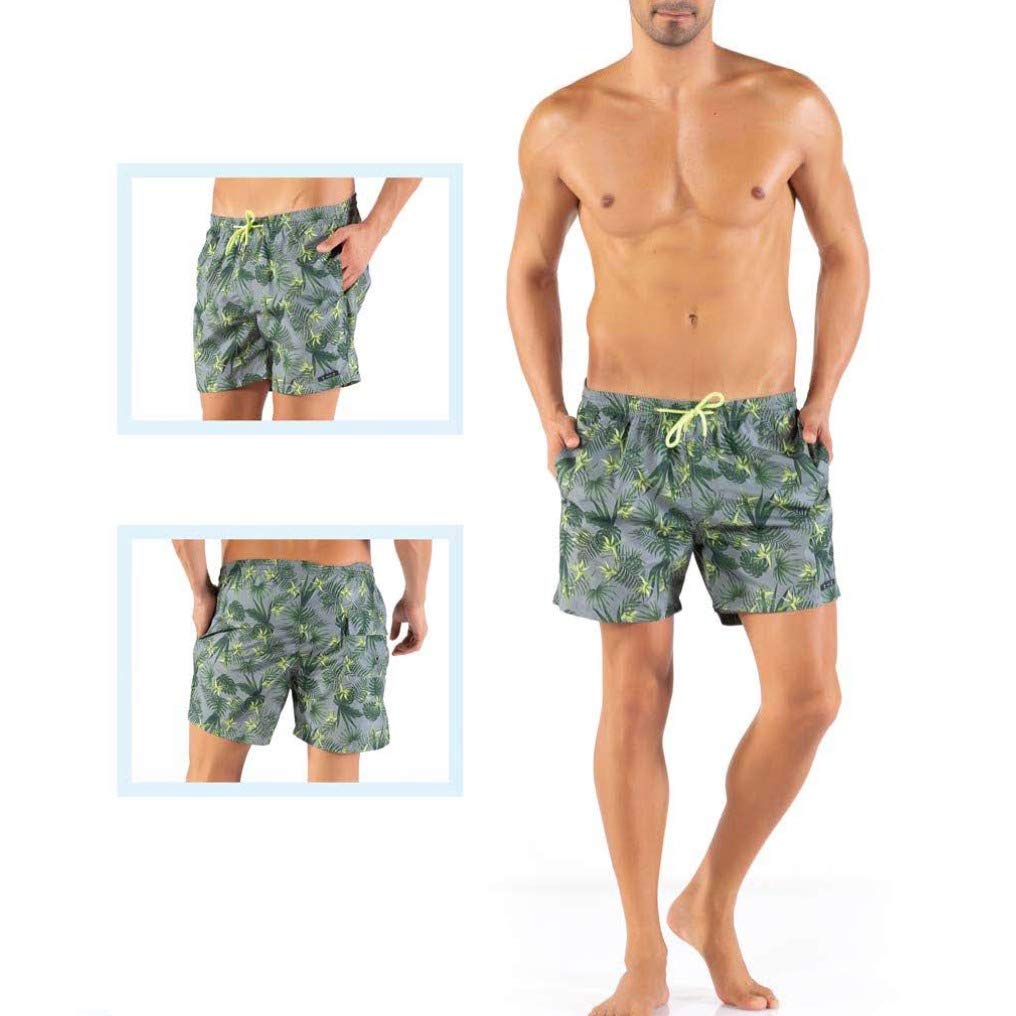 Men's Quick Dry Swim Trunks with Liner - Beach & Pool Essentials