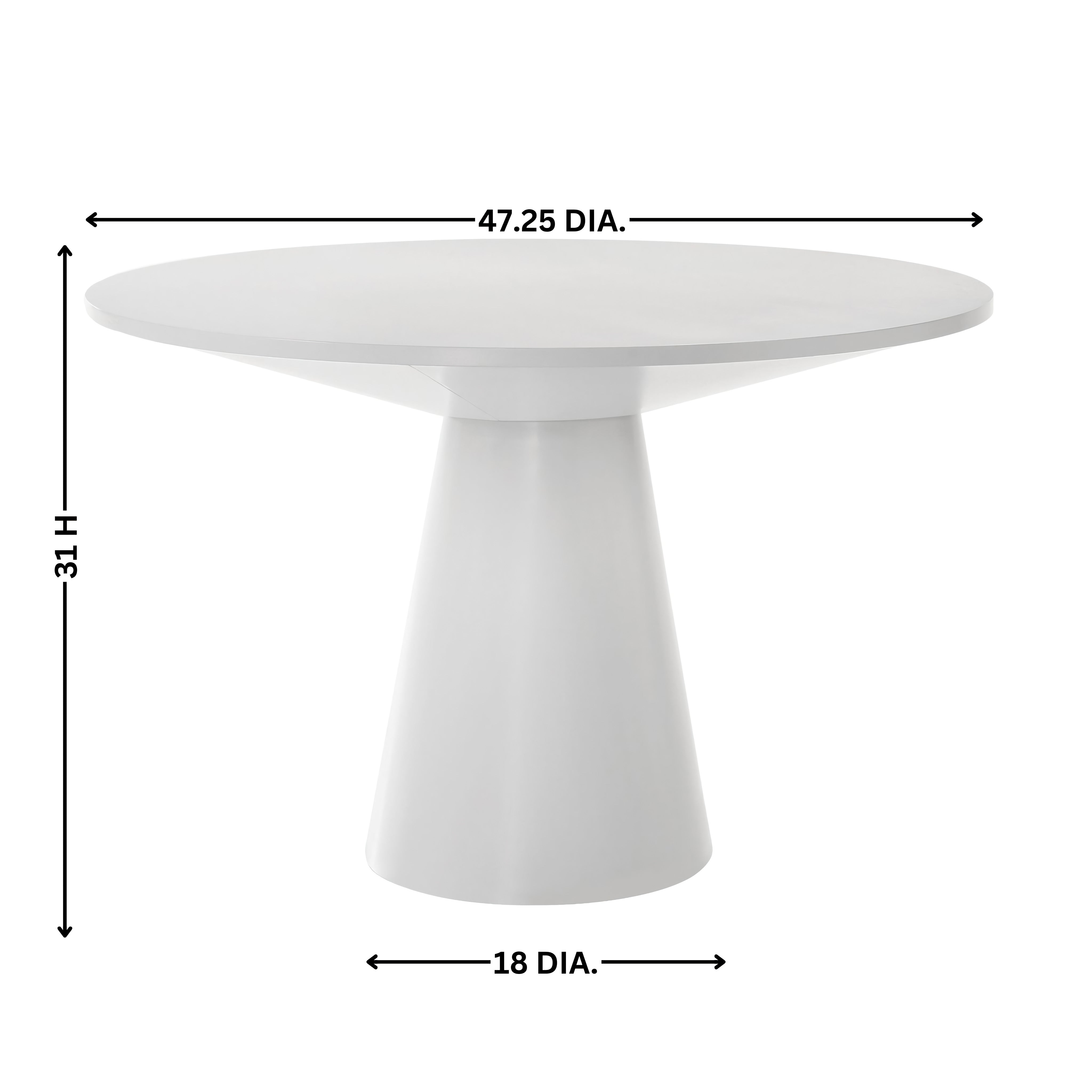 Modern Rocco 5-Piece Round Dining Set with Pedestal Table & 4 Chairs - Perfect for Small Spaces, Breakfast Nooks & Contemporary Kitchens