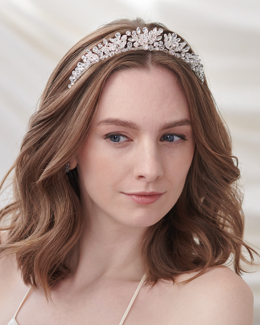 Christine Tiara - Elegant Rhinestone Bridal Hair Accessories for Weddings, Prom & Special Occasions