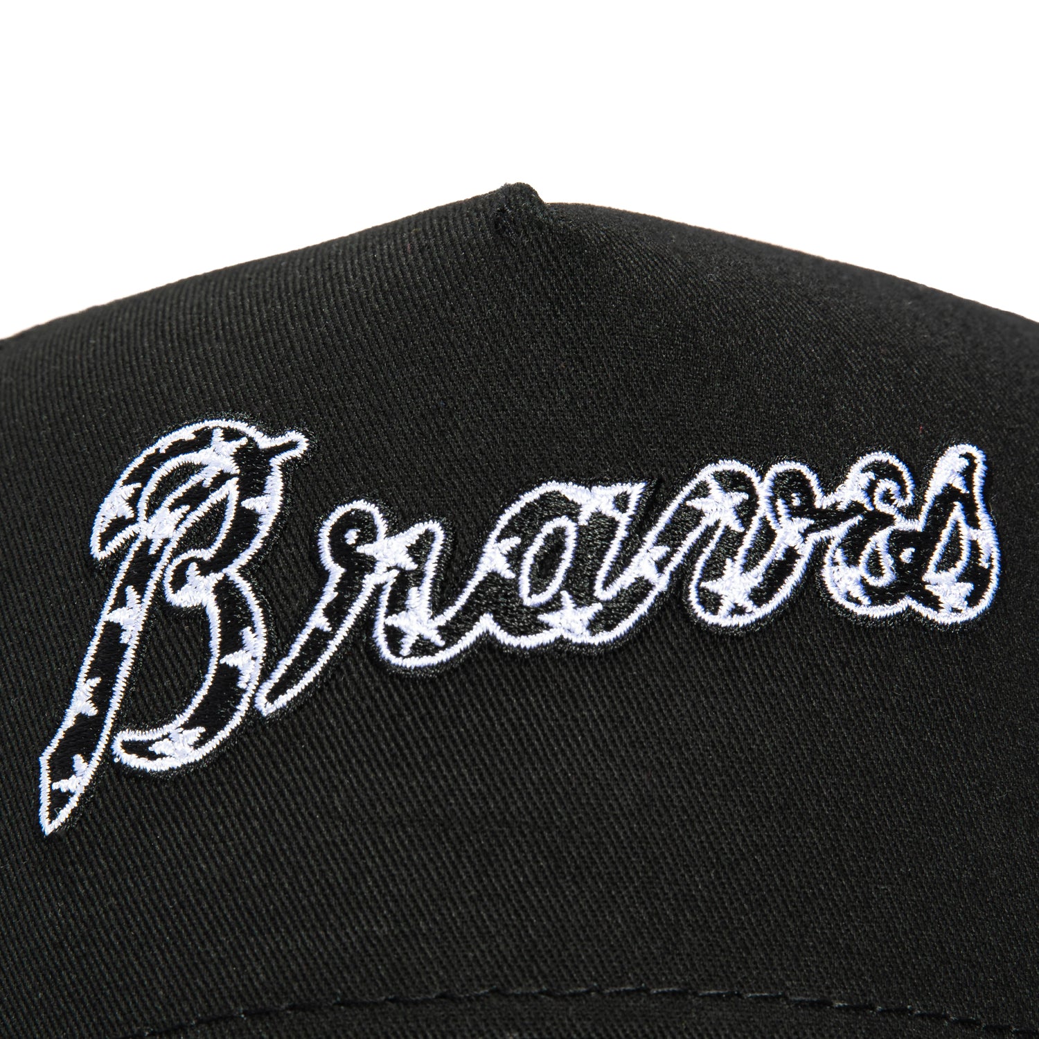 New Era 9Forty A-Frame Atlanta Braves 2025 All Star Game Patch Snapback Trucker Hat - Black | MLB Baseball Cap for Men & Women | Game Day, Casual Wear & Fan Collection
