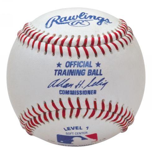 Rawlings Level 1 Training Baseballs (12 Pack) - Official Practice Baseballs for Youth & Adult Players - Perfect for Batting Practice, Fielding Drills & Baseball Training Sessions