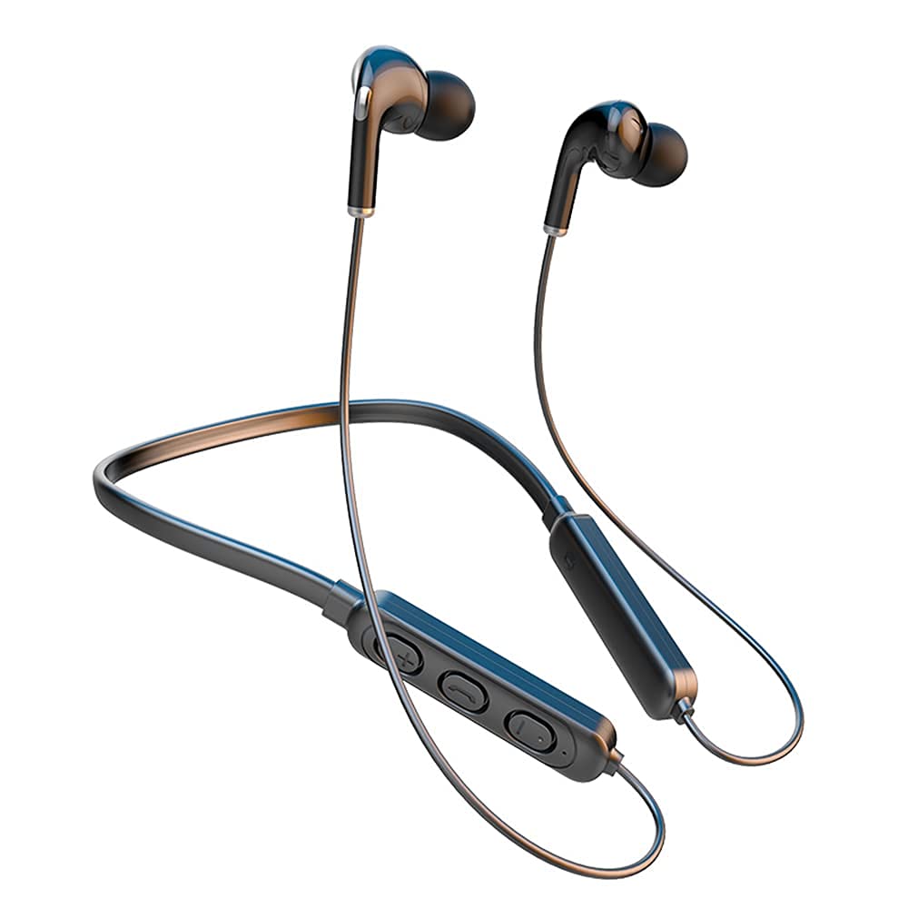 Wireless Earbuds Bluetooth 5.0 Headphones - IPX7 Waterproof Sport Earphones with 24H Playtime, Active Noise Cancelling, Built-in Mic for iPhone Samsung Android - Perfect for Gym Running Workout Travel