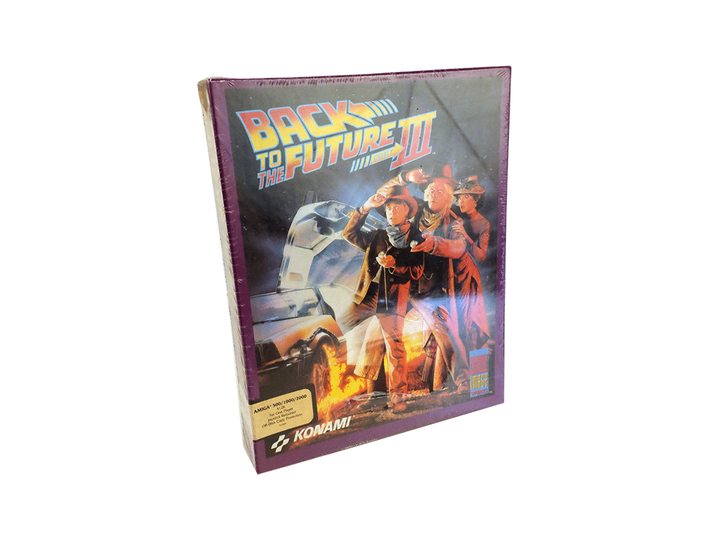 Back to the Future Part III Video Game - Brand New Sealed AMIGA Edition - Perfect for Retro Gaming Collectors & 90s Nostalgia Fans