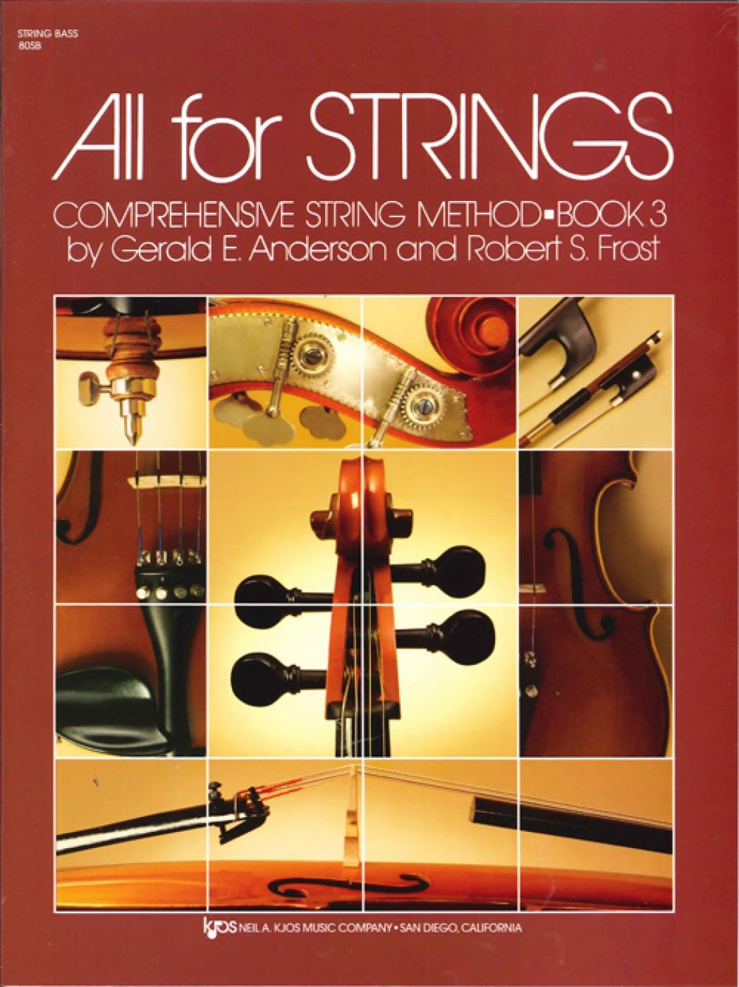 All For Strings Book 3: Comprehensive String Bass Method Book for Beginners to Intermediate Players - Perfect for Music Lessons, School Orchestras & Home Practice