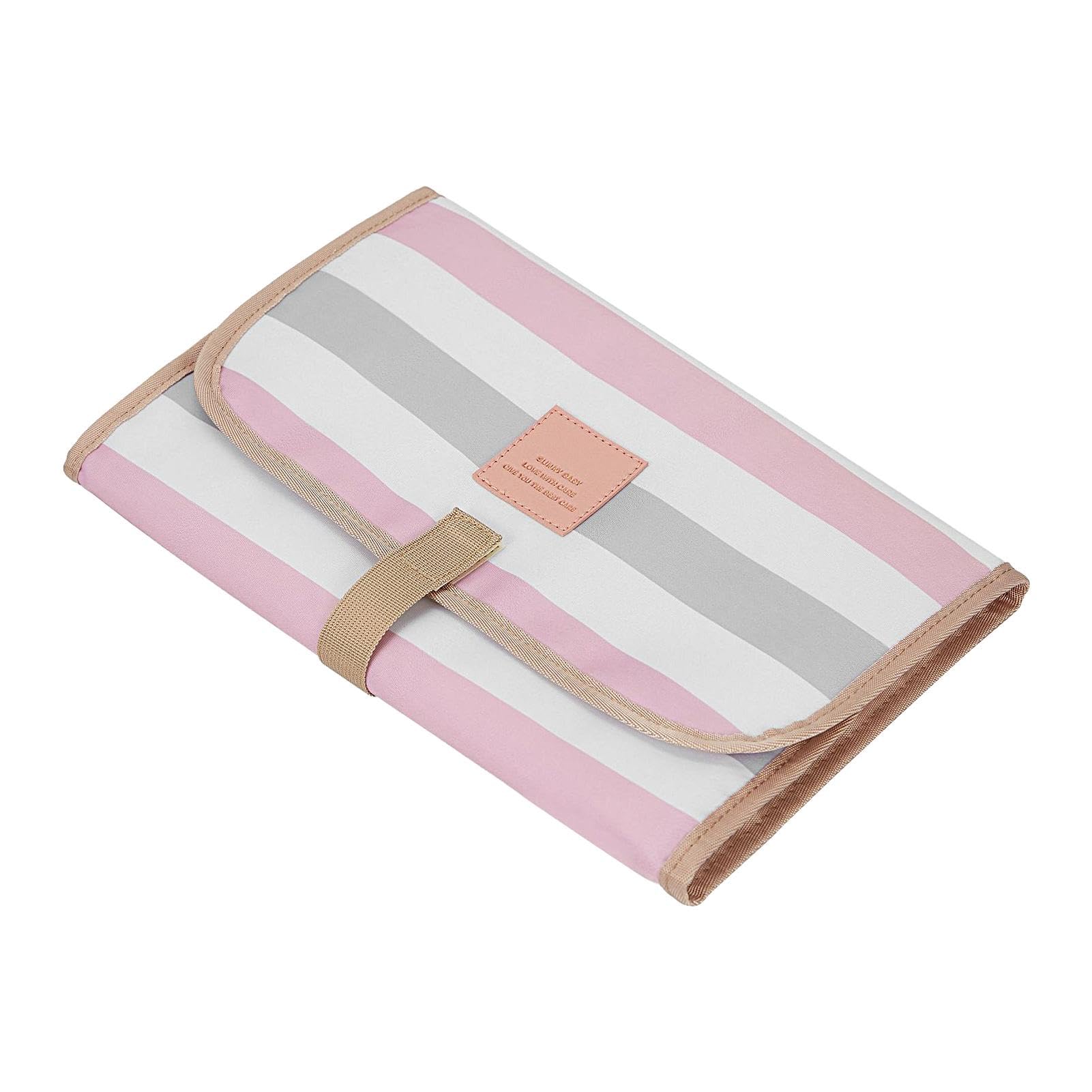 Portable Baby Changing Pad - Foldable, Washable & Waterproof Travel Changing Mat for Infants - Soft & Lightweight Diaper Changing Station for Home, Nursery, or On-the-Go Use