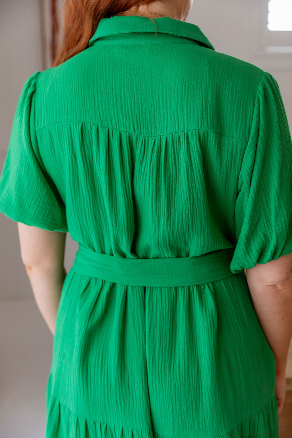 Stylish Mali Midi Dress in Green - Perfect for Summer Outfits, Casual Wear & Special Occasions