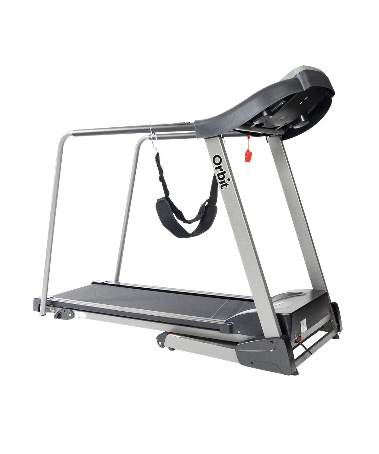 SteadyStrider Treadmill with Safety Rails - Foldable Home Exercise Equipment for Running & Walking - Perfect for Home Gym, Cardio Workouts & Indoor Fitness Training