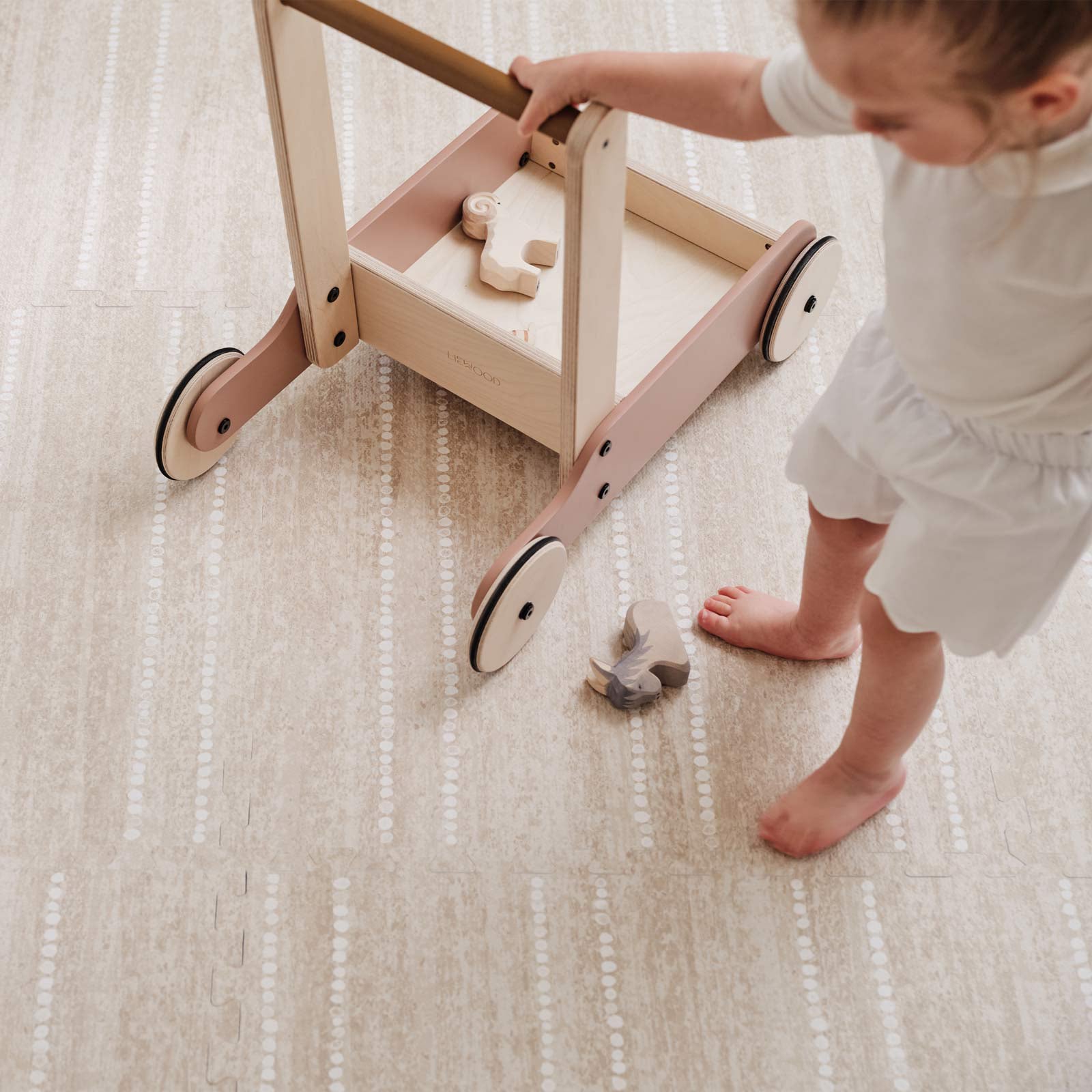 Little Nomad Play Mat | Aspen - Non-Toxic Baby Playmat for Crawling & Tummy Time | Soft & Safe Floor Mat for Nursery, Playroom & Daycare