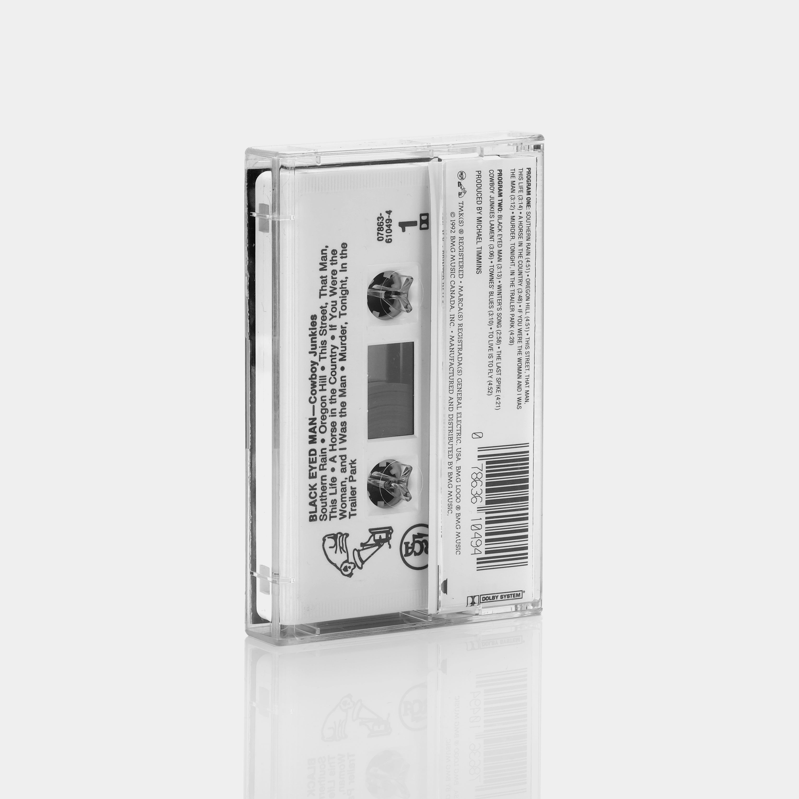Cowboy Junkies - The Black Eyed Man Cassette Tape | 90s Alternative Country Music | Perfect for Vinyl Collectors & Road Trips