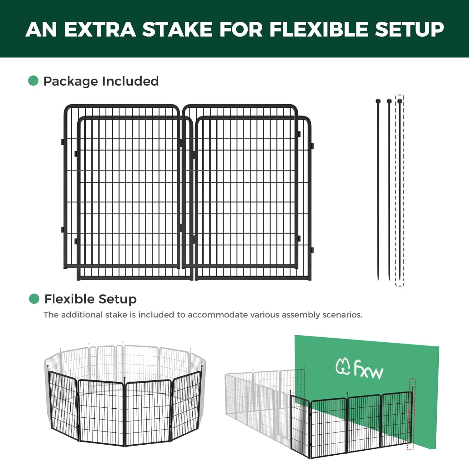 Portable Instant Dog Playpen for RV Travel - Lightweight & Easy Setup Pet Fence for Camping, Road Trips & Outdoor Adventures