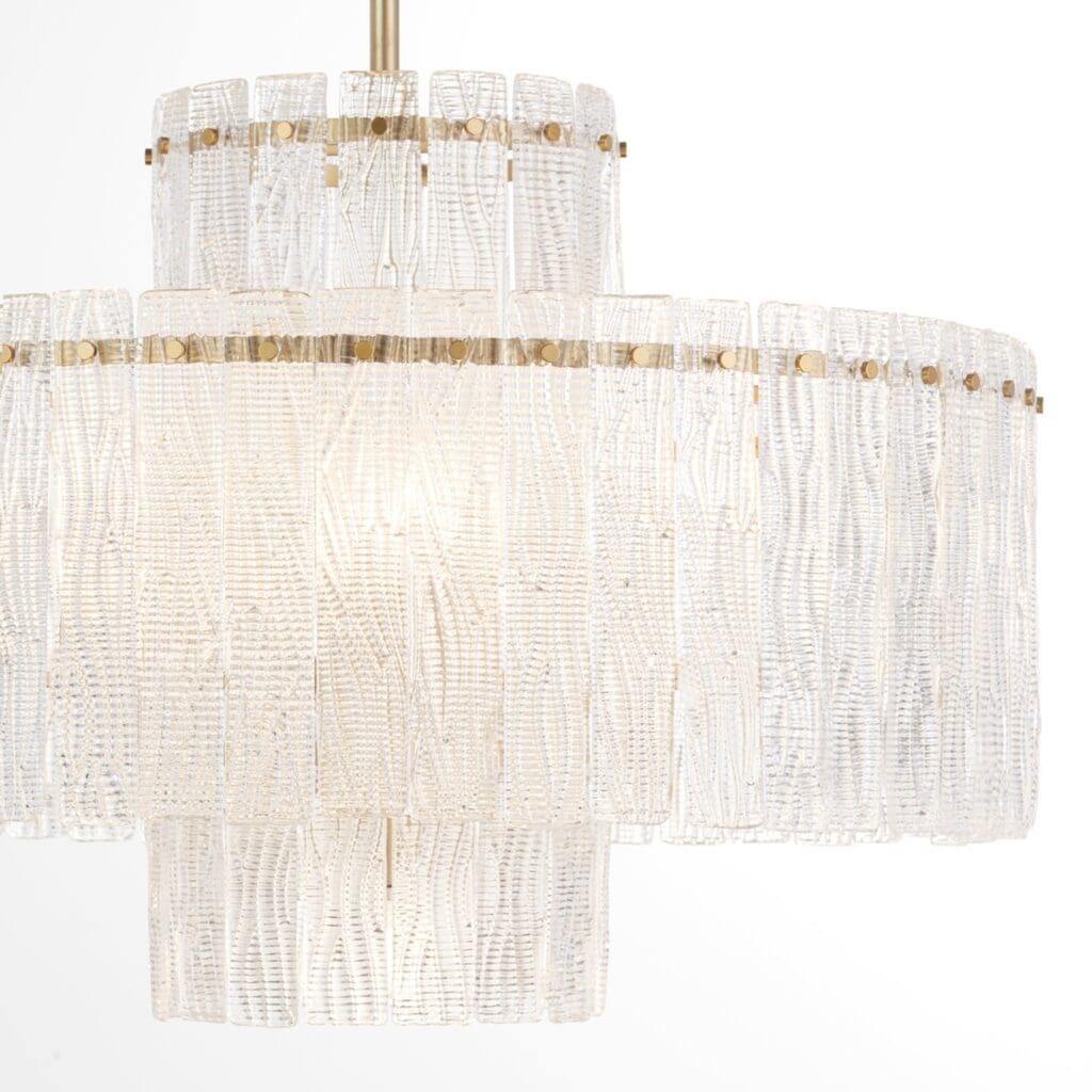 Cyan Design 11631 Othello 9-Light Chandelier in Aged Brass - Elegant Dining Room & Living Room Lighting Fixture