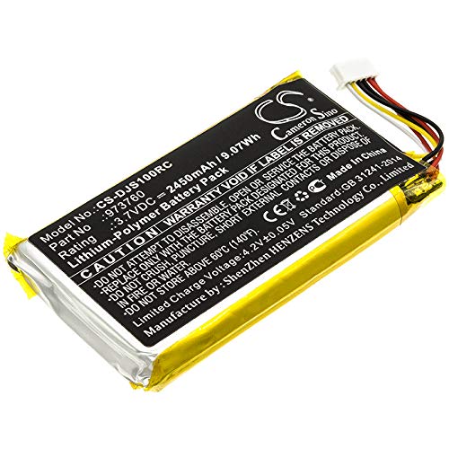 DJI Spark & Mavic Pro/Air Remote Controller Battery Replacement - 2450mAh 3.7V Lithium Battery (Model 973760) - Perfect for Extended Flight Sessions & Outdoor Drone Photography