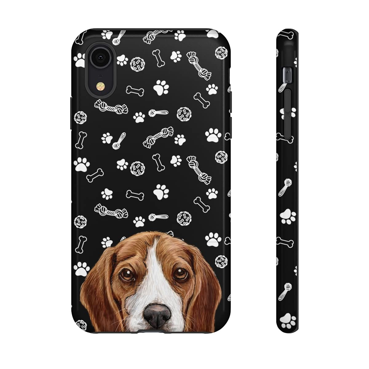 Beagle Puppy Dog Phone Case for iPhone XR - Cute Animal Design Protective Cover for Dog Lovers & Pet Owners - Perfect Gift for Pet Enthusiasts & Everyday Use