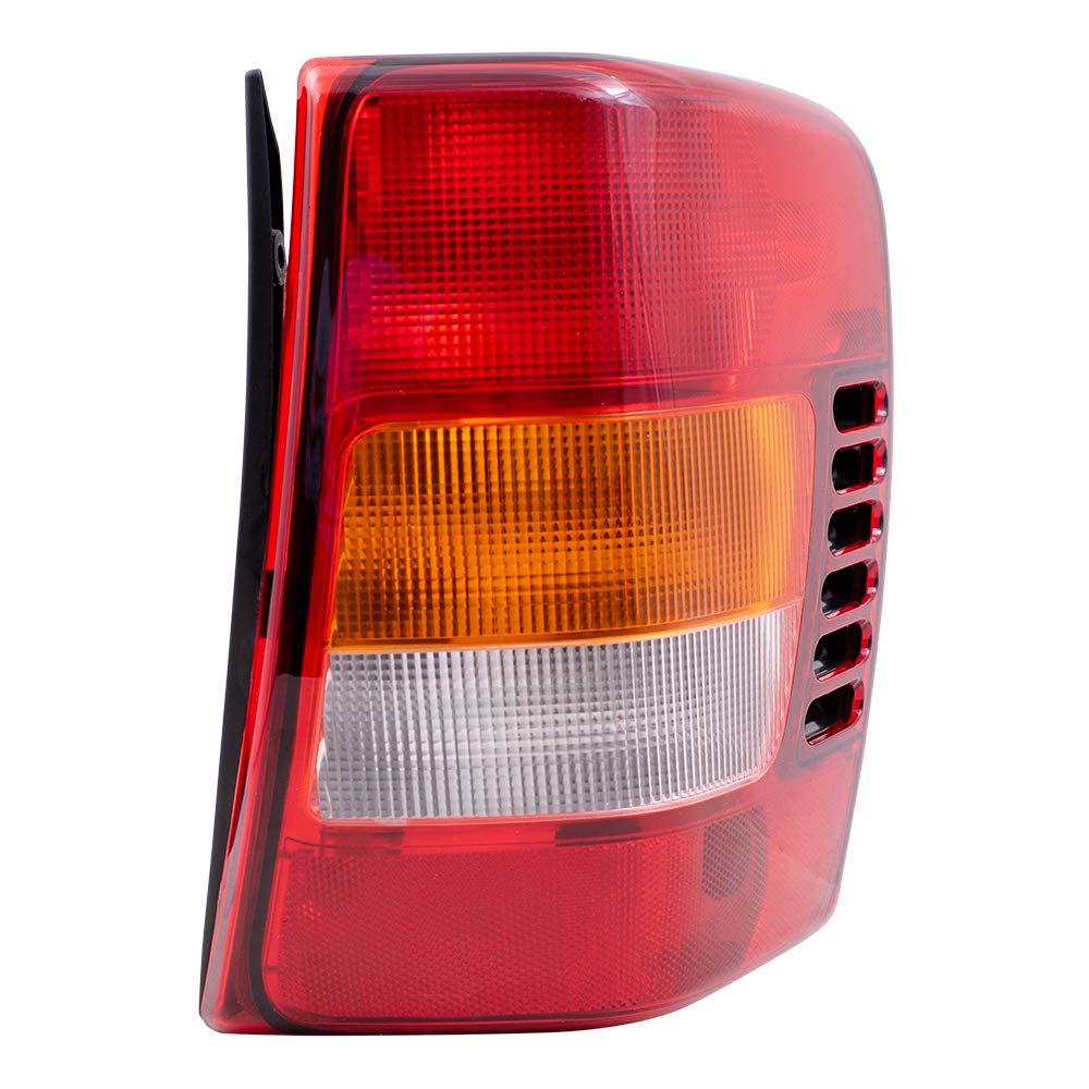 Replacement Tail Lights Set for 2002-2004 Jeep Grand Cherokee - Driver & Passenger Side with Circuit Board (Part# 55155139AH & 55155138AI) - Perfect for Night Driving, Off-Roading & Vehicle Restoration