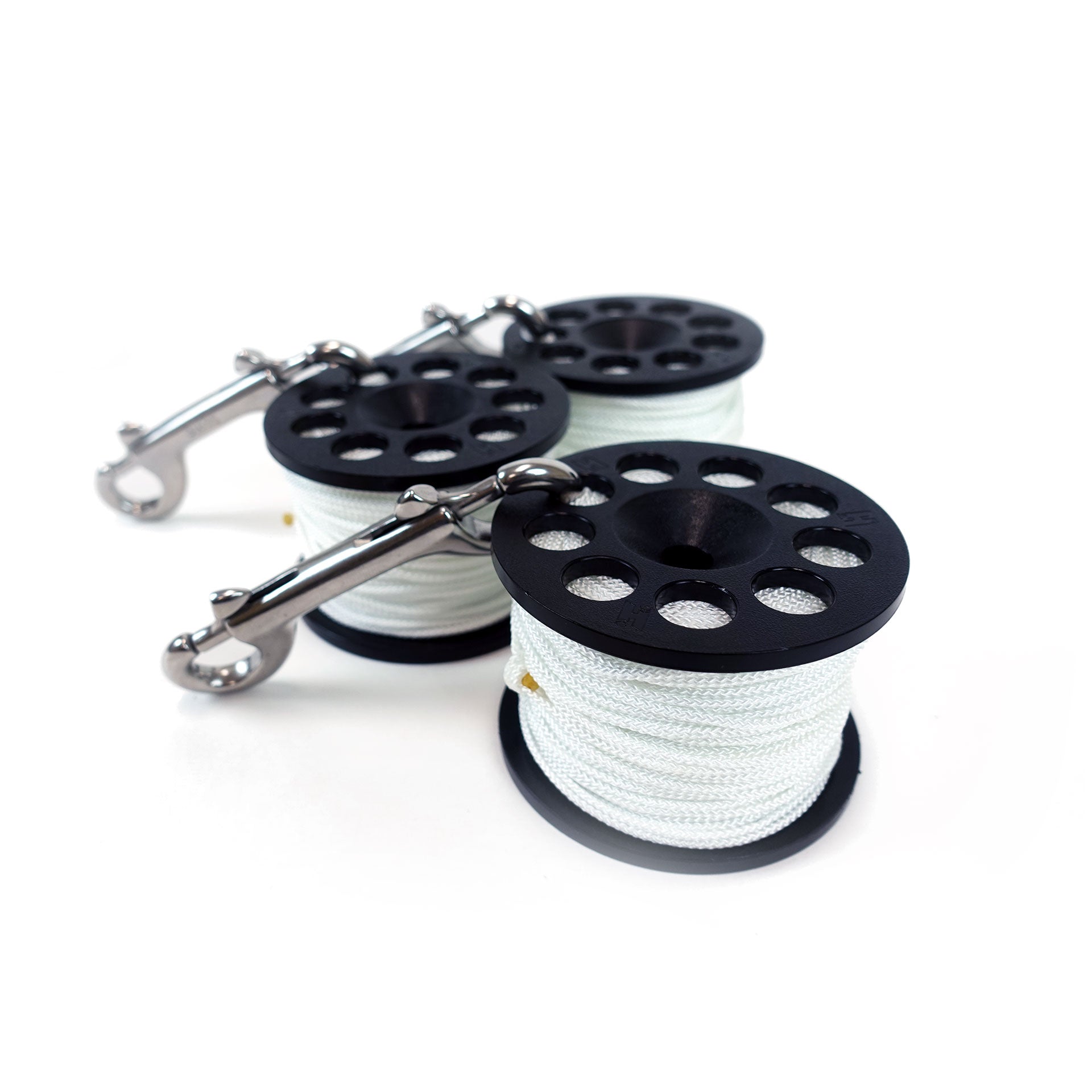 Halcyon Defender Pro Safety Spool - 30M/45M/60M Diving Reel for Scuba & Cave Exploration | High-Visibility Line for Underwater Navigation & Emergency Use