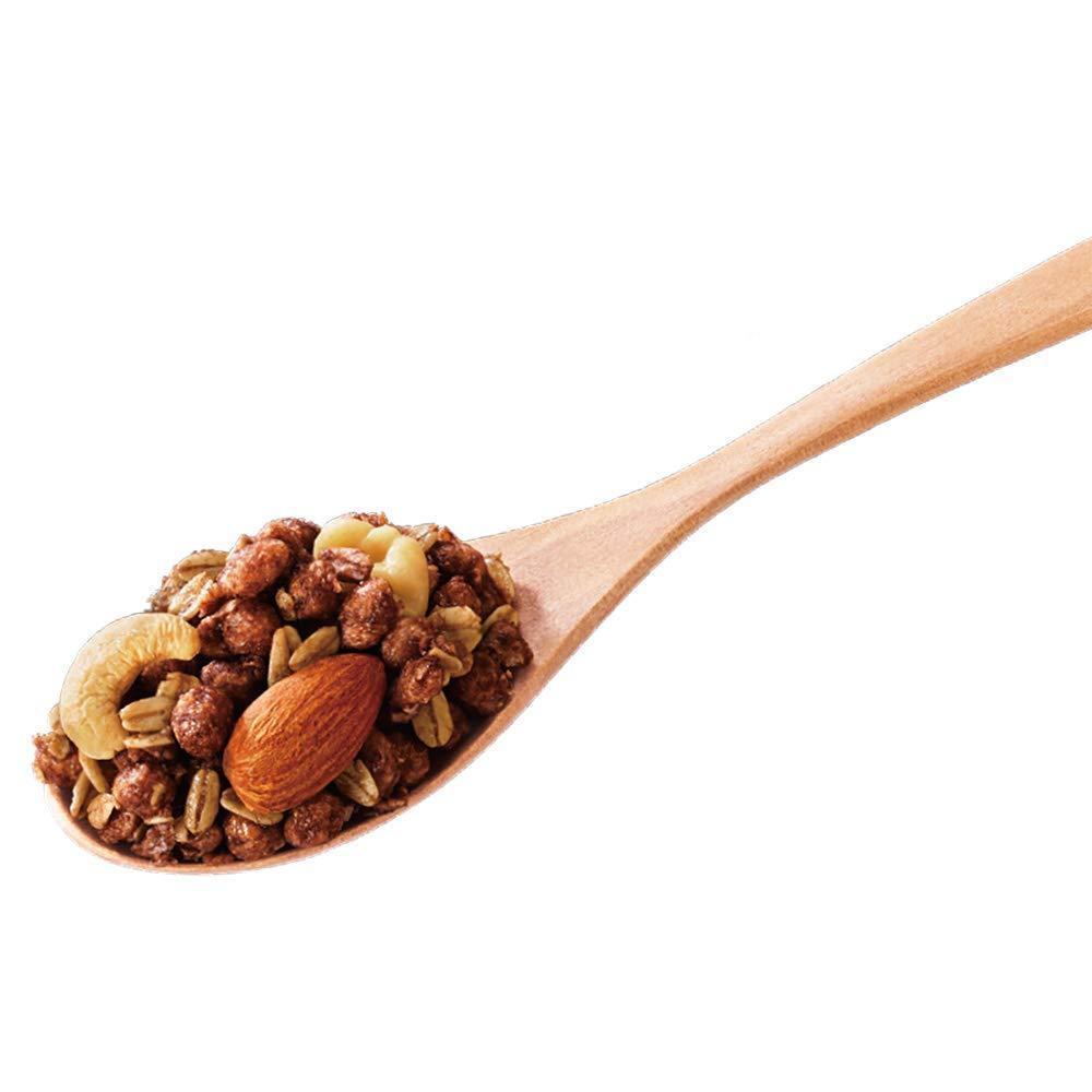 Nissin Gorogura Chocolate Almond Granola Cereal 320g - Crunchy Breakfast & Snack for Healthy Lifestyle