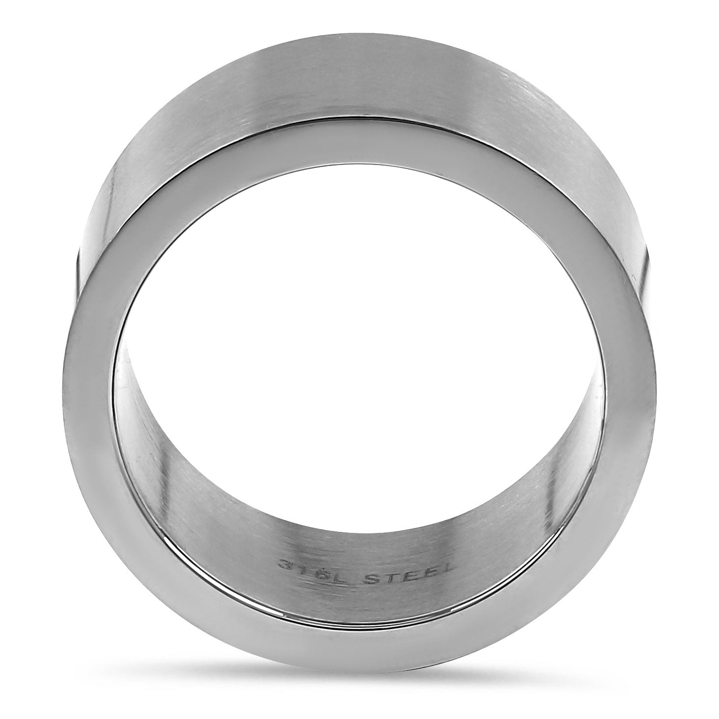 10MM Stainless Steel Band Ring for Men & Women - Durable, Hypoallergenic Wedding, Engagement, or Fashion Jewelry - Perfect for Everyday Wear & Special Occasions