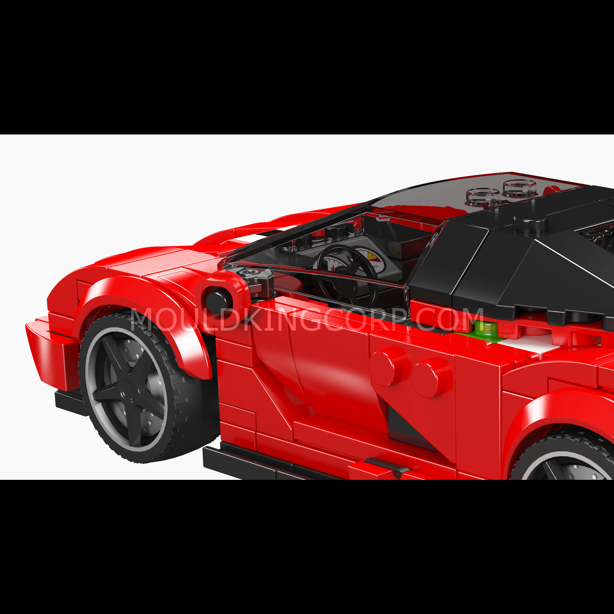 Mould King 27075 Ferrari LaFerrari Car Model Building Kit - 374 Pcs DIY Supercar Toy for Adults & Kids | Perfect for Collectors, Gifts, and STEM Learning