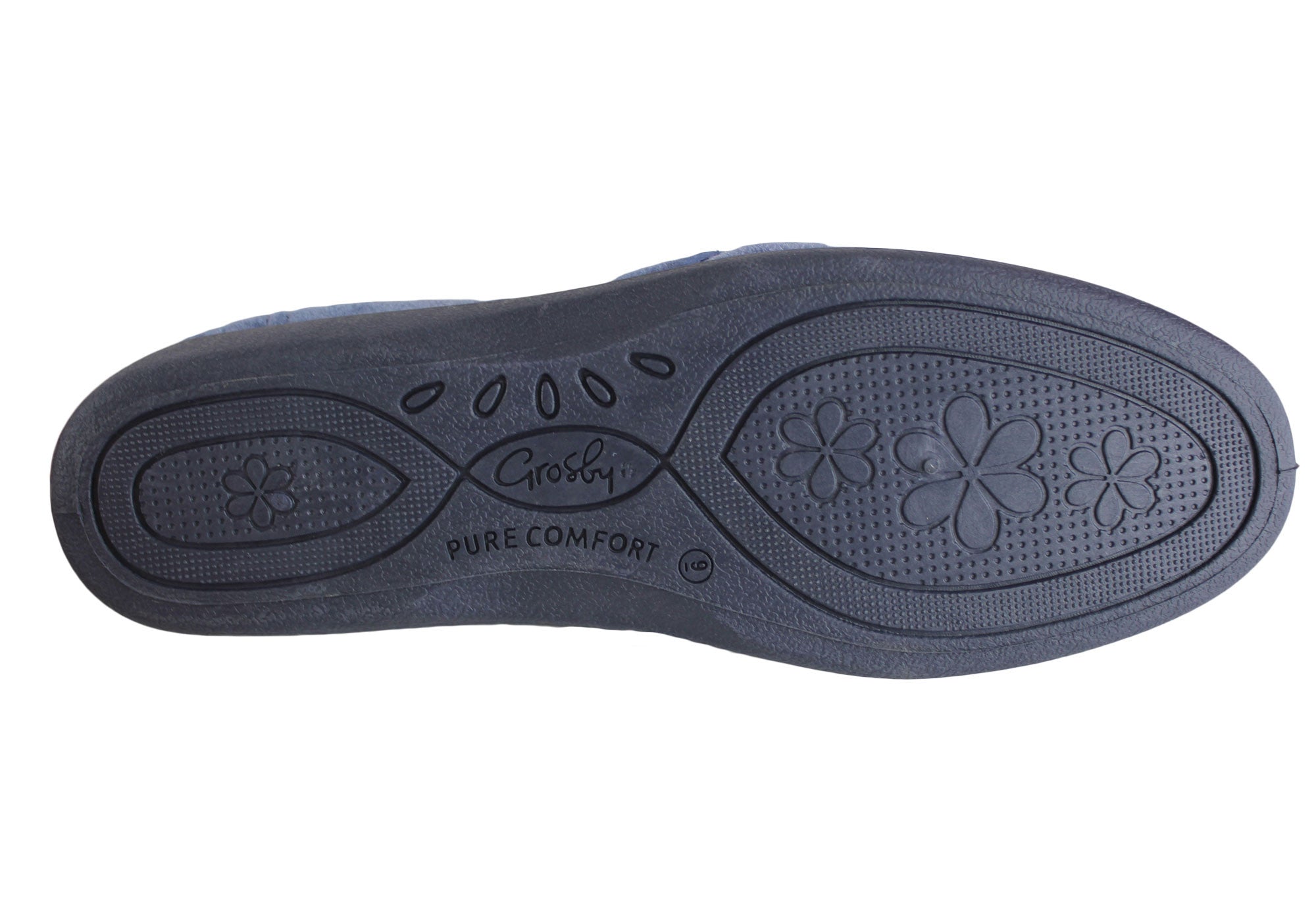 Grosby Sasha Women's Comfortable Indoor Slippers - Soft Plush House Shoes for Relaxing at Home, Lounging & Cozy Winter Wear
