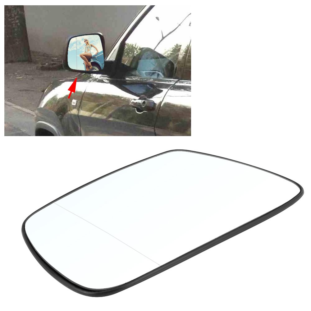2005-2010 Dodge Grand Caravan Left Side Heated Wing Mirror 5142877AA - Replacement Driver Side View Mirror with Defrost Function for Winter Driving & Enhanced Safety
