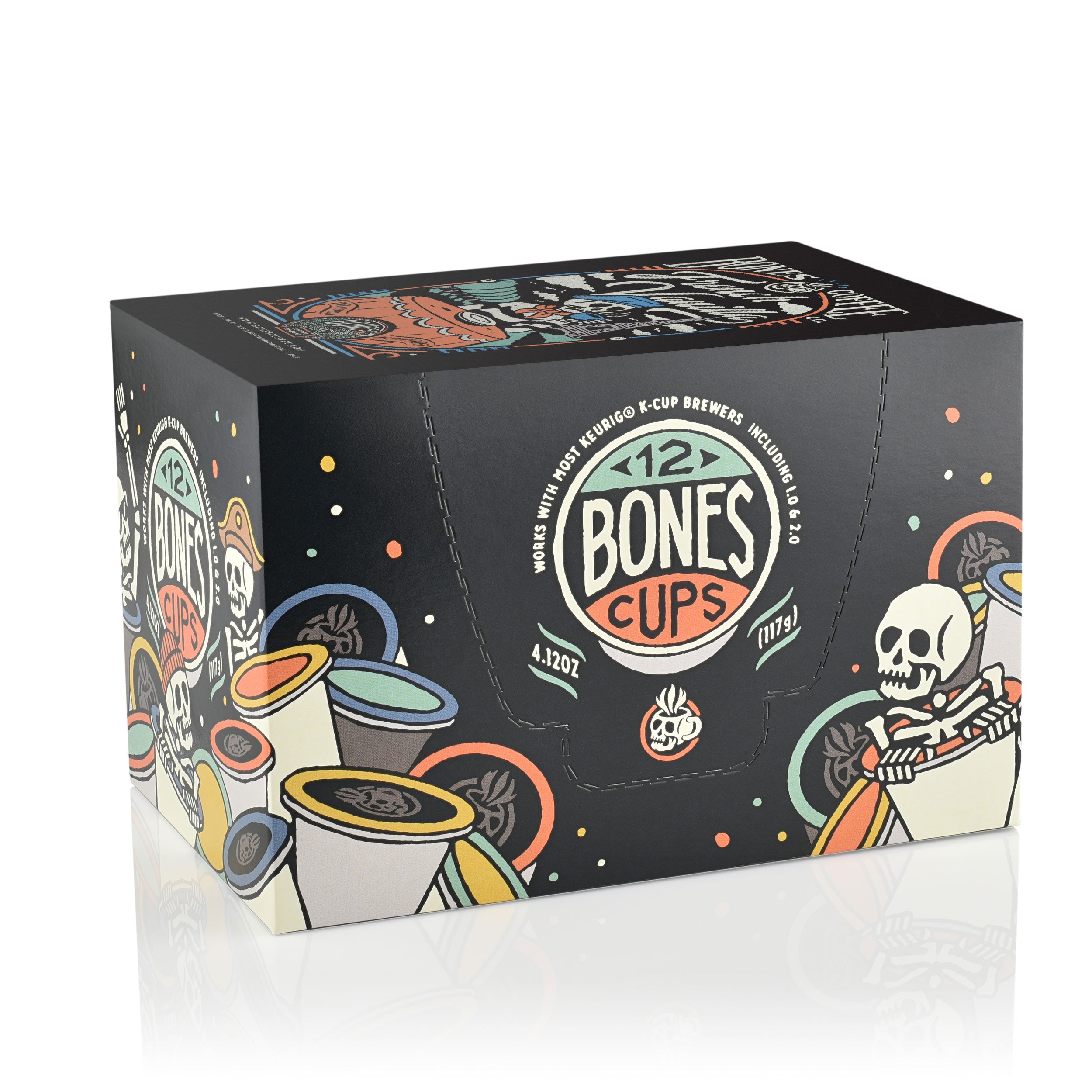 French Vanilla Scented Dog Treats - 12 Count Bones Cups for Small & Medium Dogs - Perfect for Training, Rewards & Dental Health