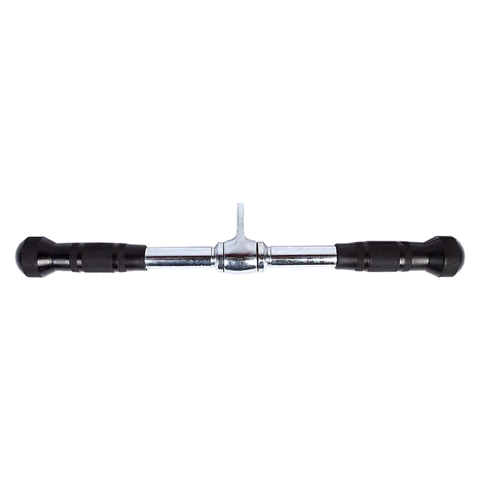 FITLAB Revolving Straight Bar - Adjustable Weightlifting Bar for Home Gym, Strength Training & CrossFit Workouts | Perfect for Deadlifts, Squats & Bench Press