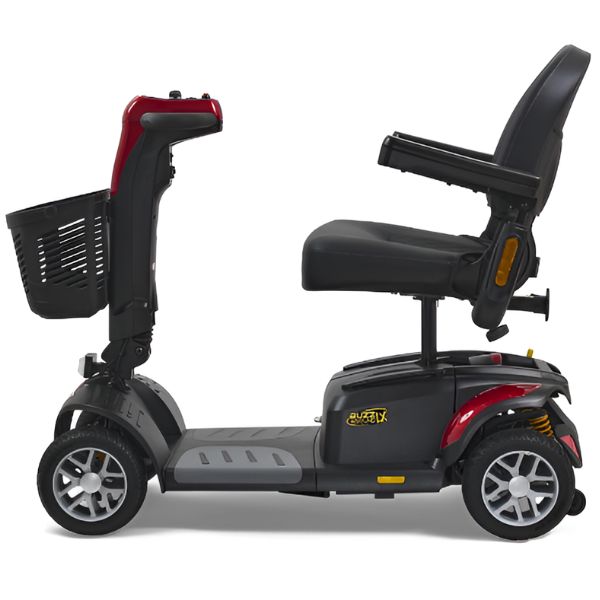 Golden Technologies Buzzaround LX 4 Wheel Mobility Scooter - Lightweight & Foldable Electric Scooter for Adults & Seniors - Perfect for Shopping, Travel & Outdoor Activities