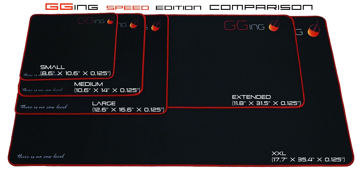 Large Pro Gaming Mouse Pad with Waterproof Surface - Speed Edition for PC, PS5, Xbox Gaming & Office Work