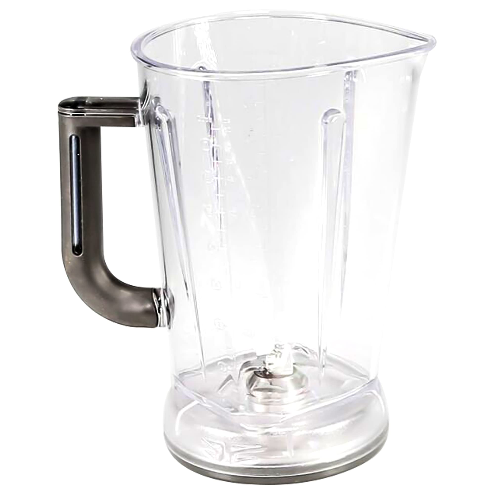 Whirlpool KitchenAid Blender Replacement Glass Jar - 60oz (1.75L) Compatible with W10861536 - Perfect for Smoothies, Soups & Food Processing