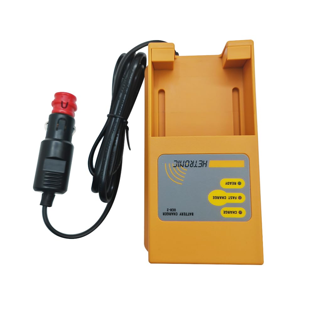RUNAAJA 3.6V 2100mAh Rechargeable Battery & Charger for HETRONIC Remote Control - Compatible with 24V Car Charger | Perfect for Industrial Equipment, Construction Tools & Heavy Machinery