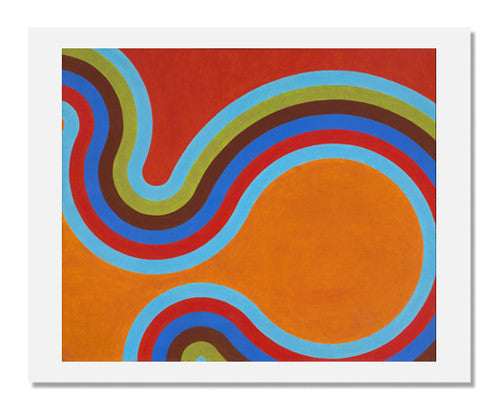 Cesar Paternosto Staccato - Abstract Geometric Art Print for Modern Home & Office Decor | Perfect for Living Rooms, Bedrooms & Workspaces