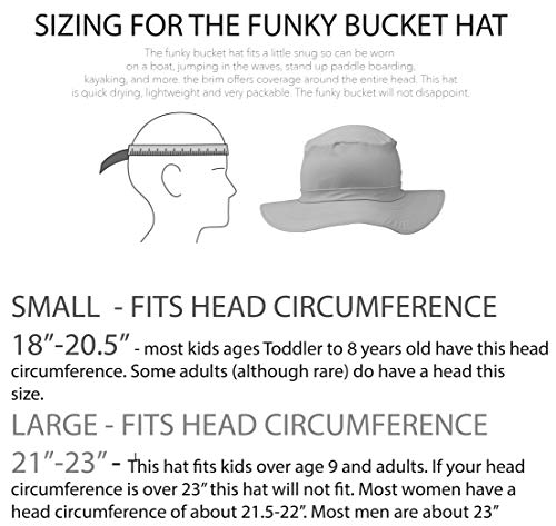 Stylish UPF 50+ Bucket Hats for Men, Women & Kids - Sun Protection Boonie Hats in Nylon Spandex - Perfect for Beach, Hiking, Fishing & Outdoor Activities