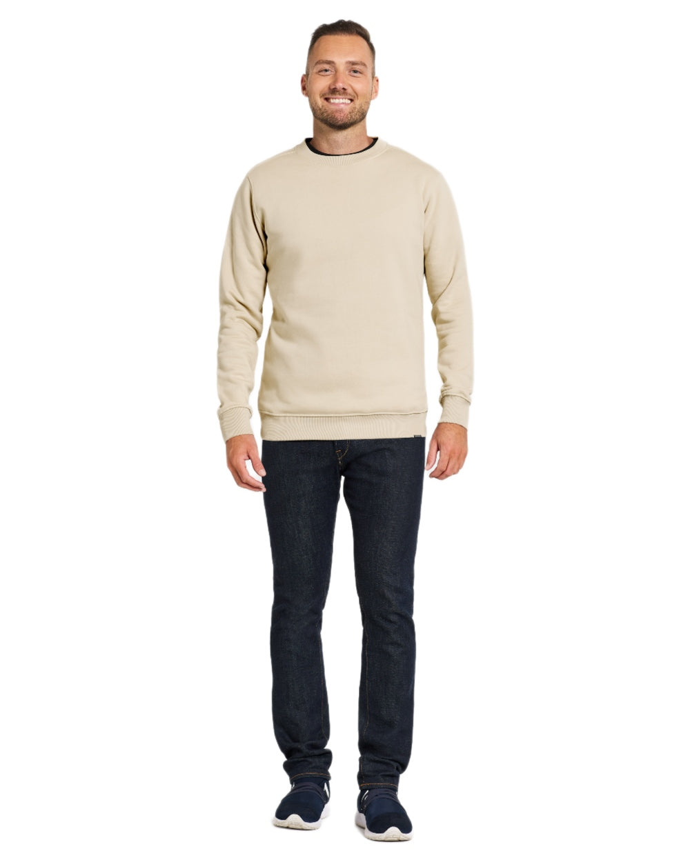 Didriksons Men's Fyn Sweater - Warm Wool Blend Pullover for Outdoor Activities & Casual Wear