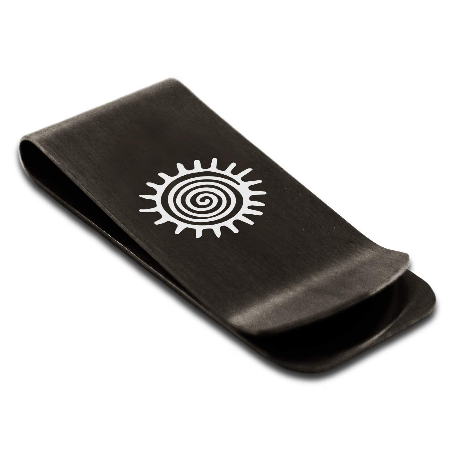 Premium Stainless Steel Shaman Emblem Money Clip & Credit Card Holder - Slim RFID Blocking Wallet for Cash, Cards, and ID - Perfect for Travel, Business, and Everyday Use