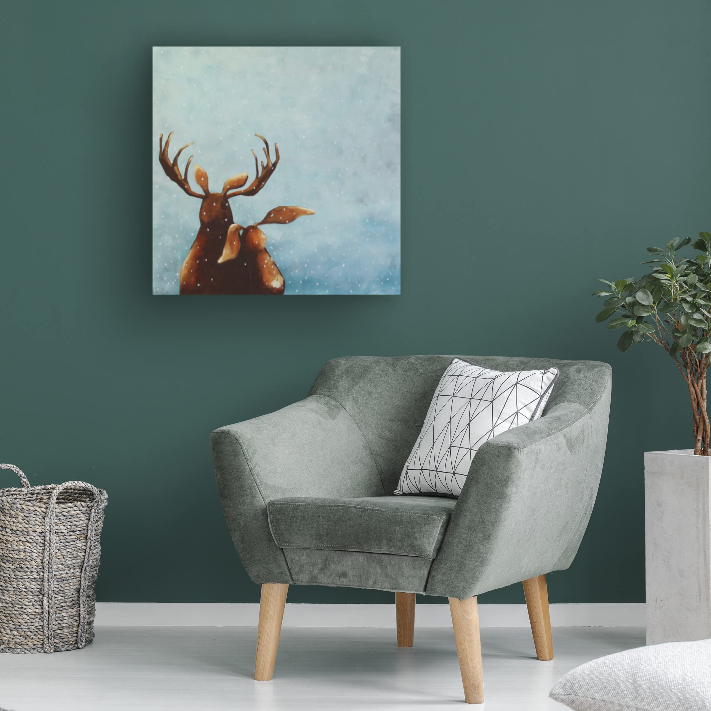 Friends TV Show Canvas Wall Art by Lucia Stewart - High Quality Framed Print for Living Room, Bedroom & Office Decor