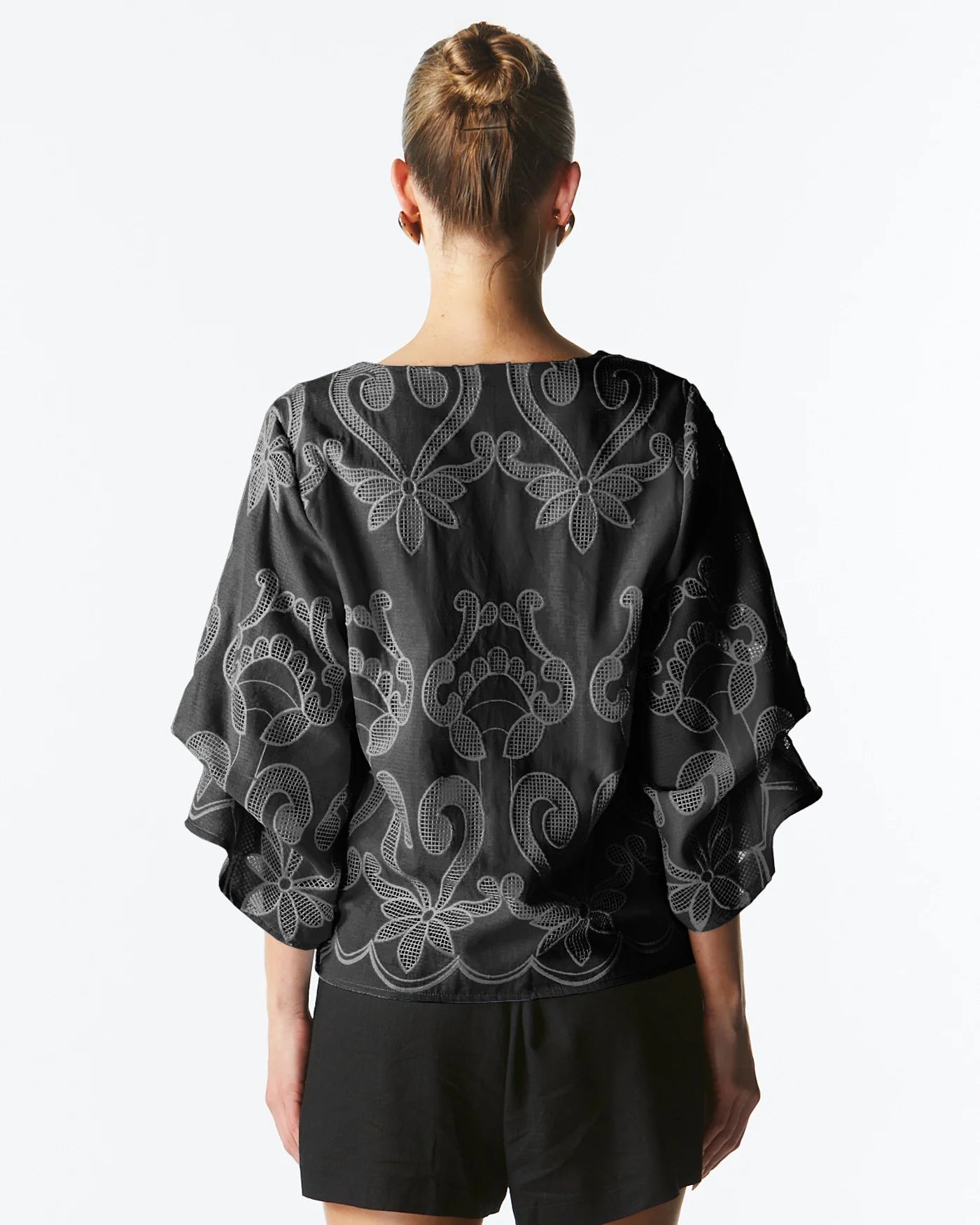 The Avenue Top | Stylish Black Women's Fashion Top for Casual Wear & Night Out