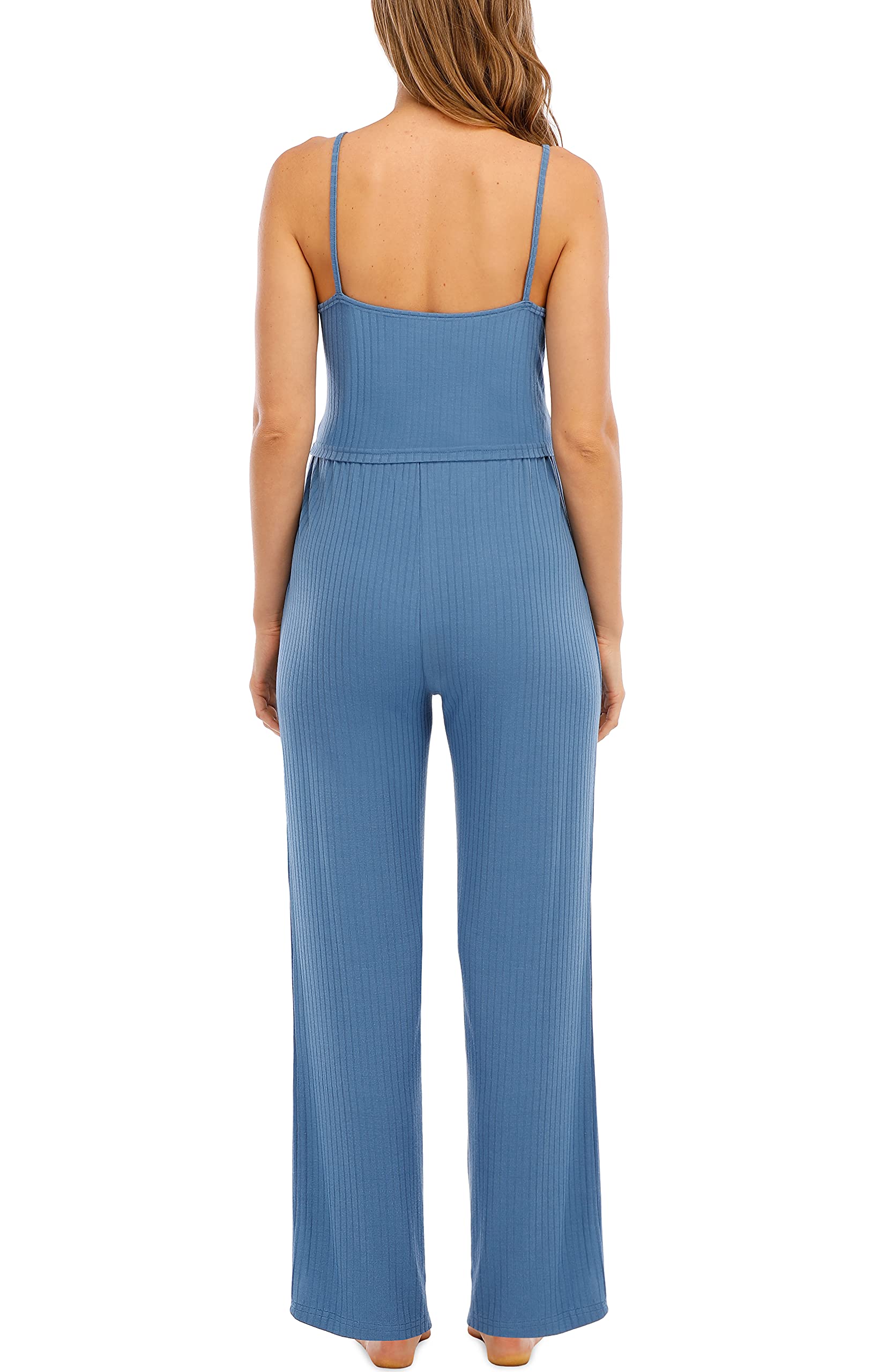 3 Piece Maternity Pajamas Set for Women - Soft & Comfortable Nursing Sleepwear with Cardigan Loungewear in Sky Blue | Perfect for Pregnancy, Breastfeeding & Relaxing at Home