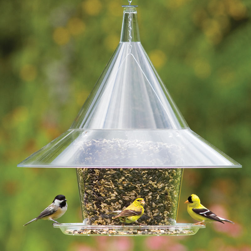 Arundale Sky Cafe Bird Feeder - Premium Outdoor Bird Feeder for Garden, Patio & Backyard - Attract Wild Birds with Durable Hanging Bird Feeder (Great for Bird Watching & Nature Lovers)