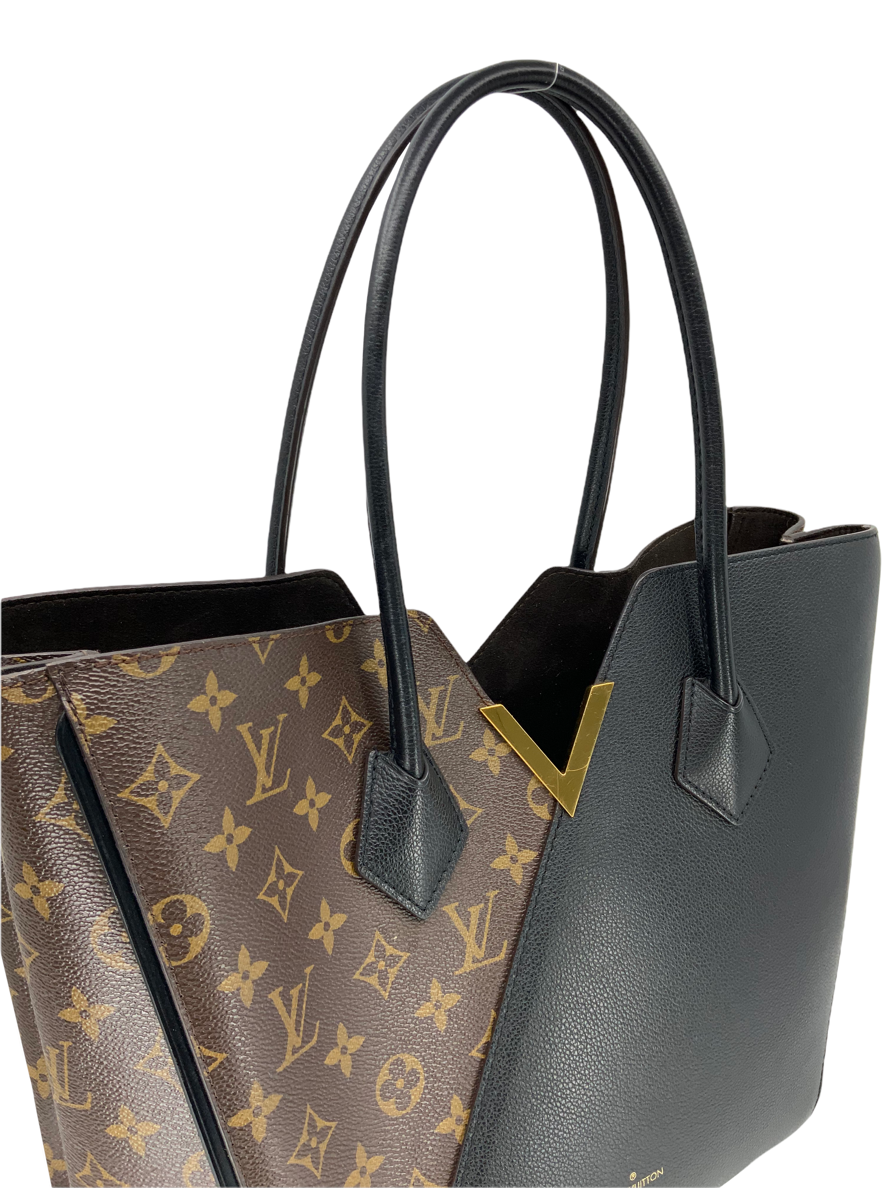 Louis Vuitton Kimono MM Monogram Canvas & Leather Tote Bag for Women - Luxury Designer Handbag for Work, Travel & Everyday Use