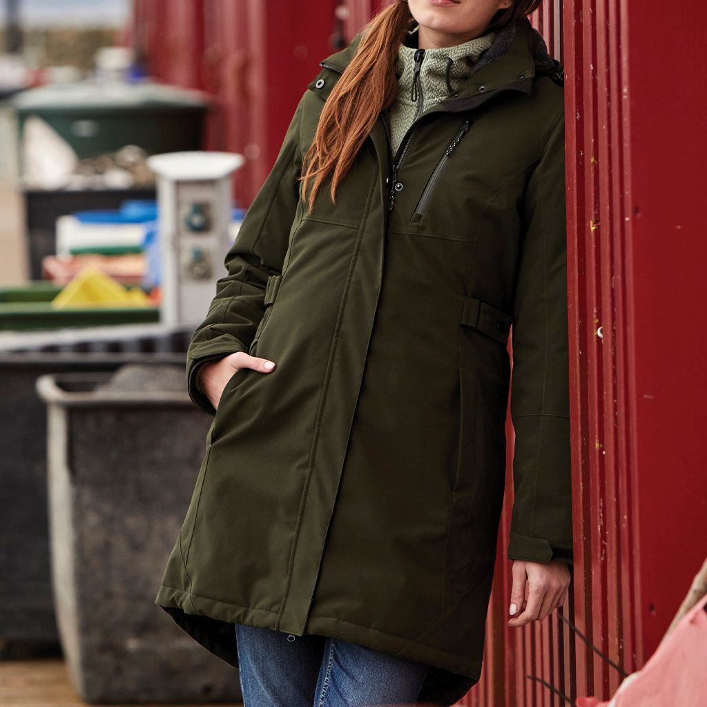 Women's Killtec Waterproof Winter Parka Jacket - Windproof Insulated Coat for Cold Weather, Hiking, Skiing & Outdoor Activities