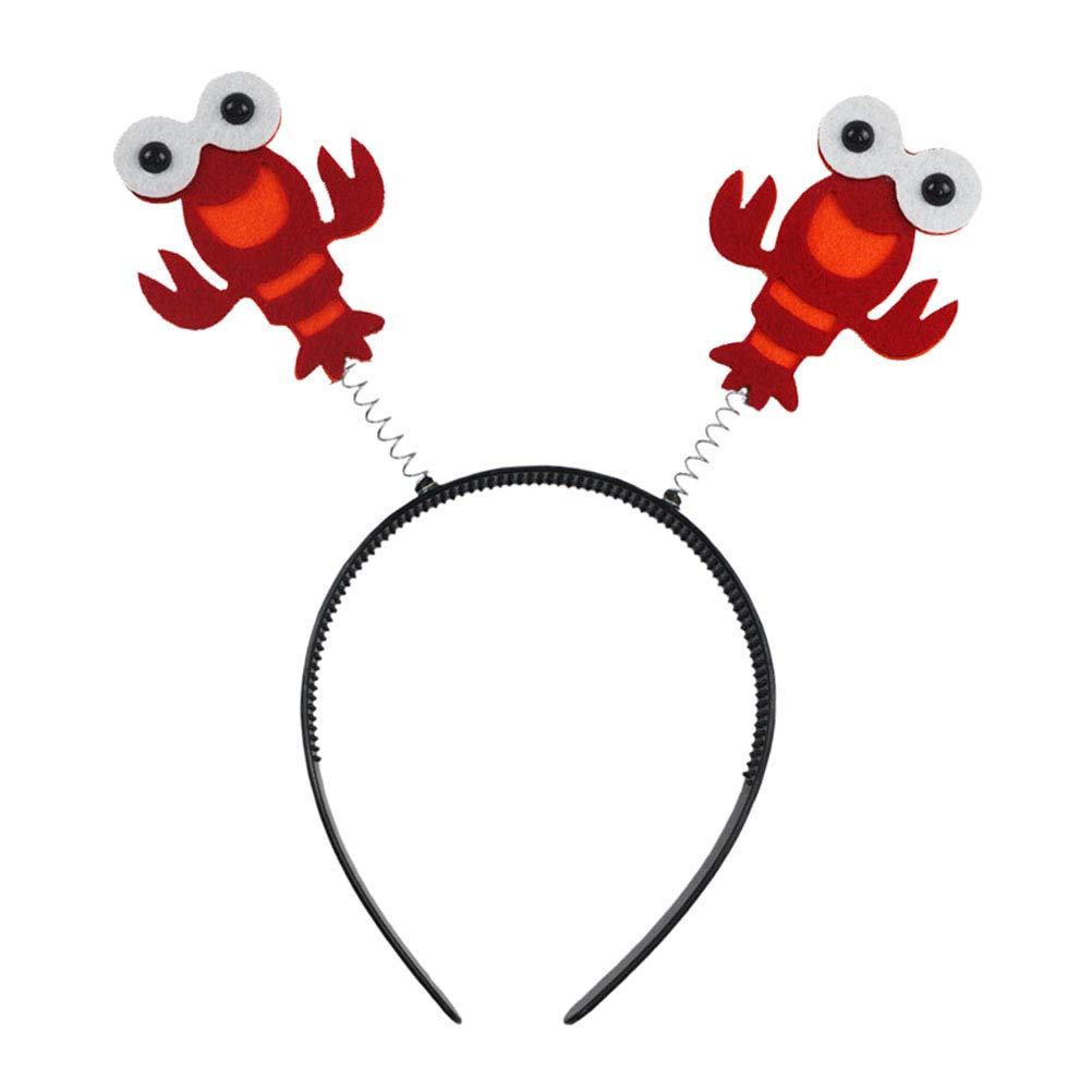 Adorable Crayfish Headband Hair Hoop - Fun Costume Party Accessory for Halloween, Cosplay & Masquerade | Perfect for Themed Parties, Performances & Celebrations