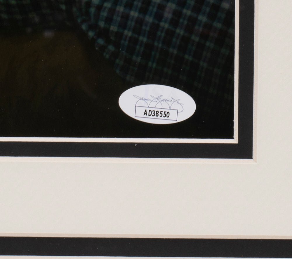 Authentic Chevy Chase & Randy Quaid Signed 16x20 Framed Vegas Vacation Movie Photo with JSA COA - Perfect for Movie Memorabilia Collectors & Home Theater Decor