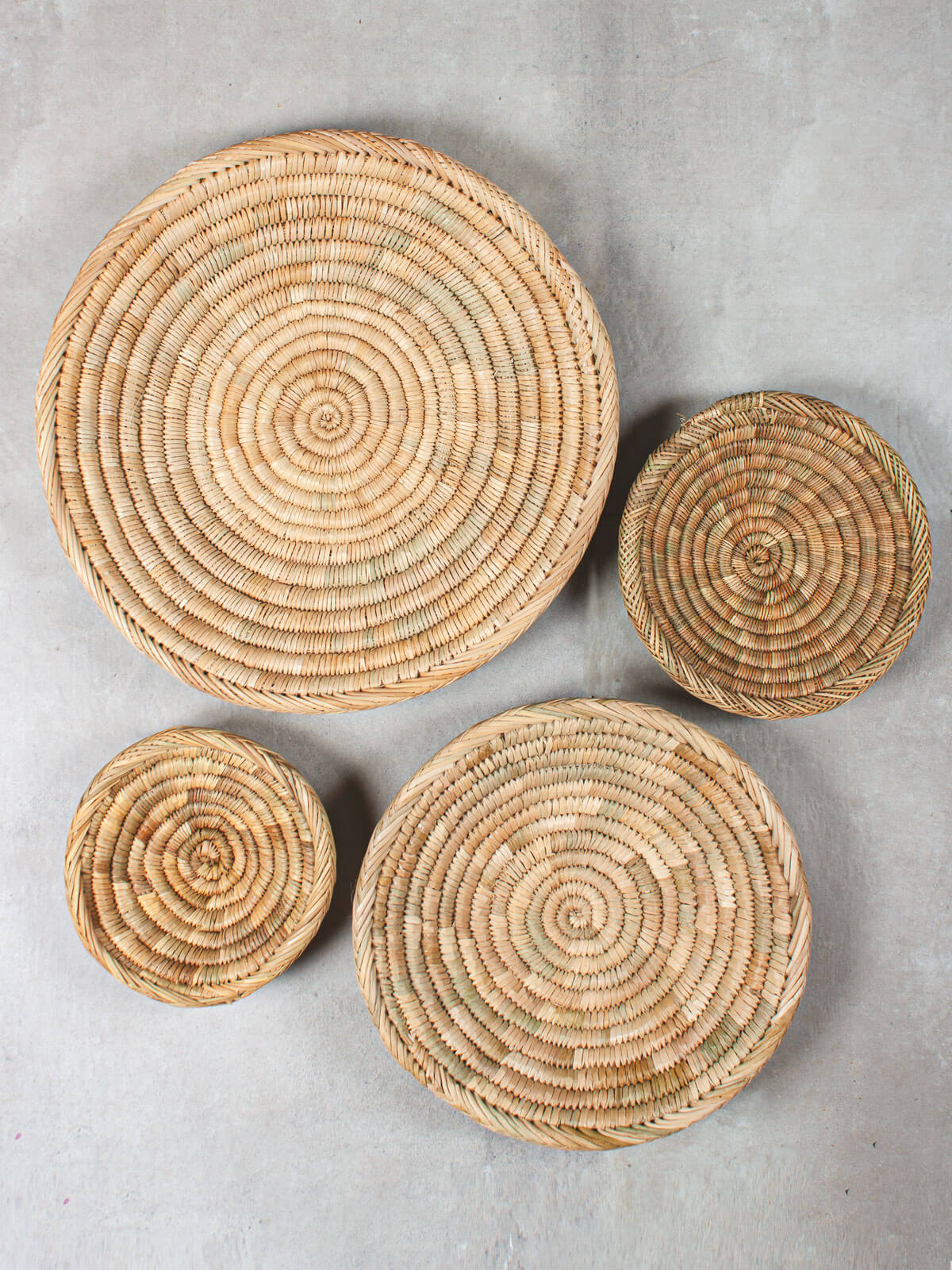 Authentic Moroccan Bread Bowl Set - Handcrafted Natural Clay for Serving & Decor - Perfect for Soups, Dips, and Mediterranean Cuisine