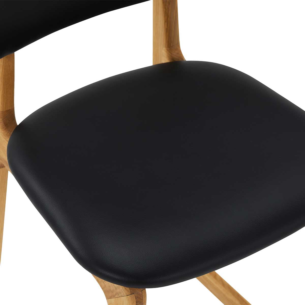 Premium Alaska Leather Bar Stool - Handcrafted Genuine Leather Counter Height Stool for Kitchen Island, Home Bar & Dining Room - Modern Rustic Decor with Adjustable Height & Comfortable Backrest