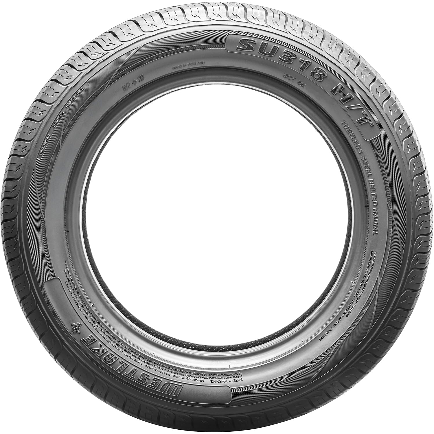 Westlake SU318 Touring Radial Tire - 235/75R15 105T All-Season Performance Tire for SUVs, Trucks & Vans | Durable Tread, Smooth Ride & Wet Traction | Highway, City & Off-Road Use