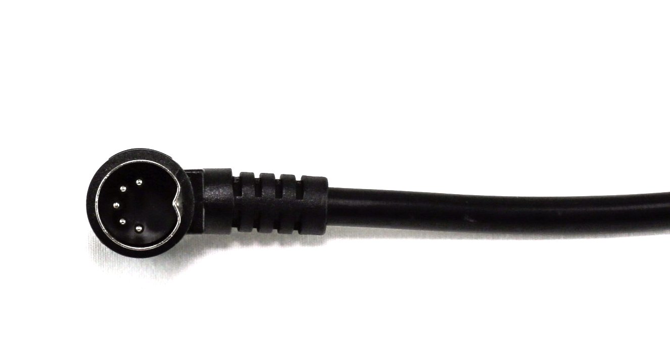 Dual USB 2-Button Round Recliner Replacement Switch with 5-Pin Plug - Compatible with Most Power Lift Chairs - Perfect for Home Theater Seating and Living Room Furniture Repairs