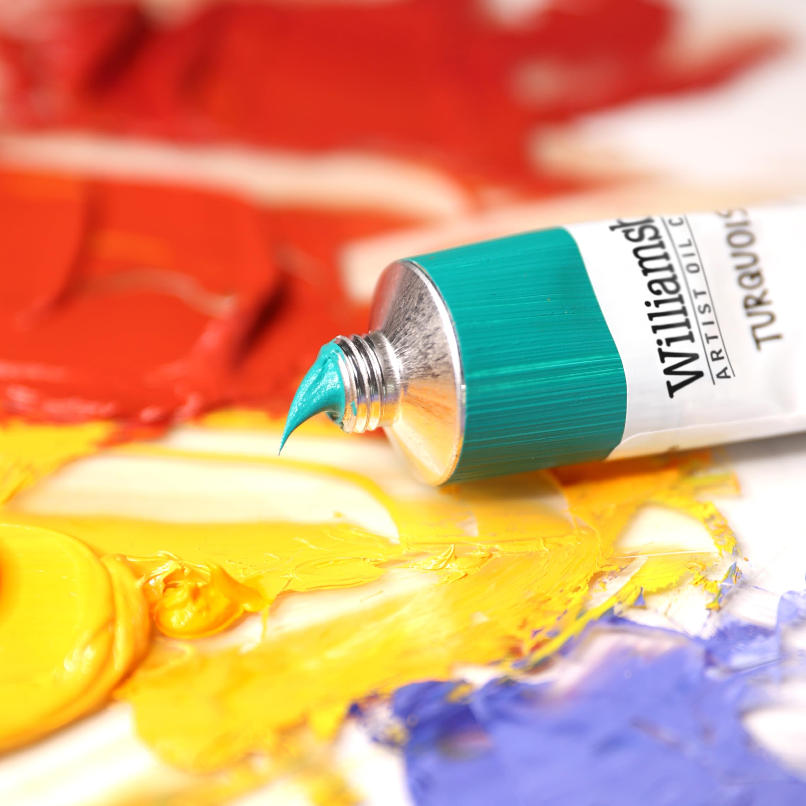 GOLDEN Williamsburg Artist Oil Colors - Brilliant Yellow Extra Pale (37ml Tube) | Professional Opaque Oil Paint for Canvas Painting & Fine Art